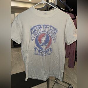 Abercrombie & Fitch White Grateful Dead Tee